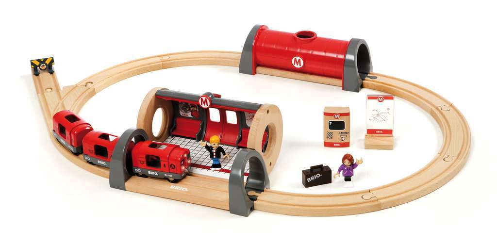 BRIO Spiel Metro Bahn Set