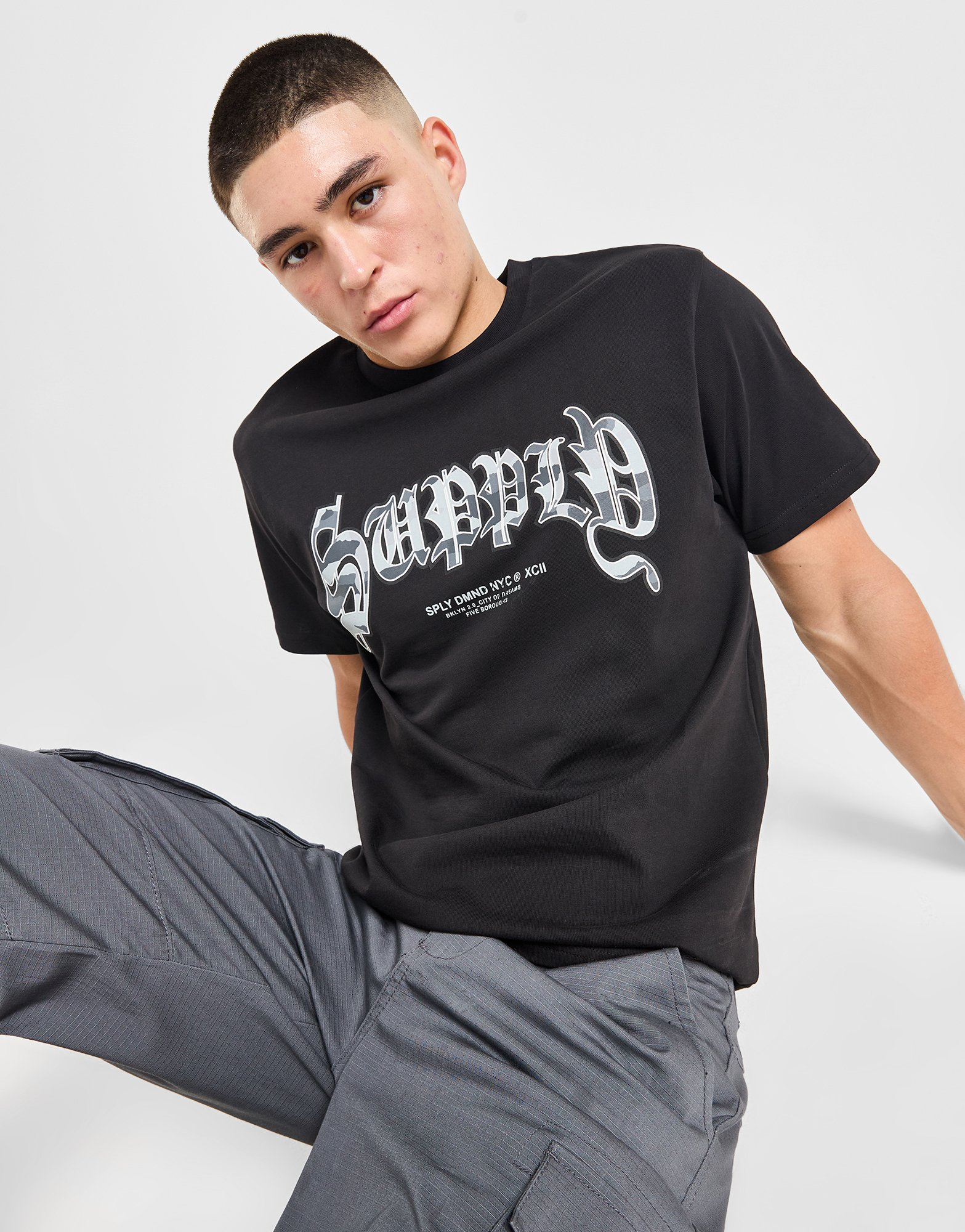 Supply & Demand T-shirt Ring Camo Homme