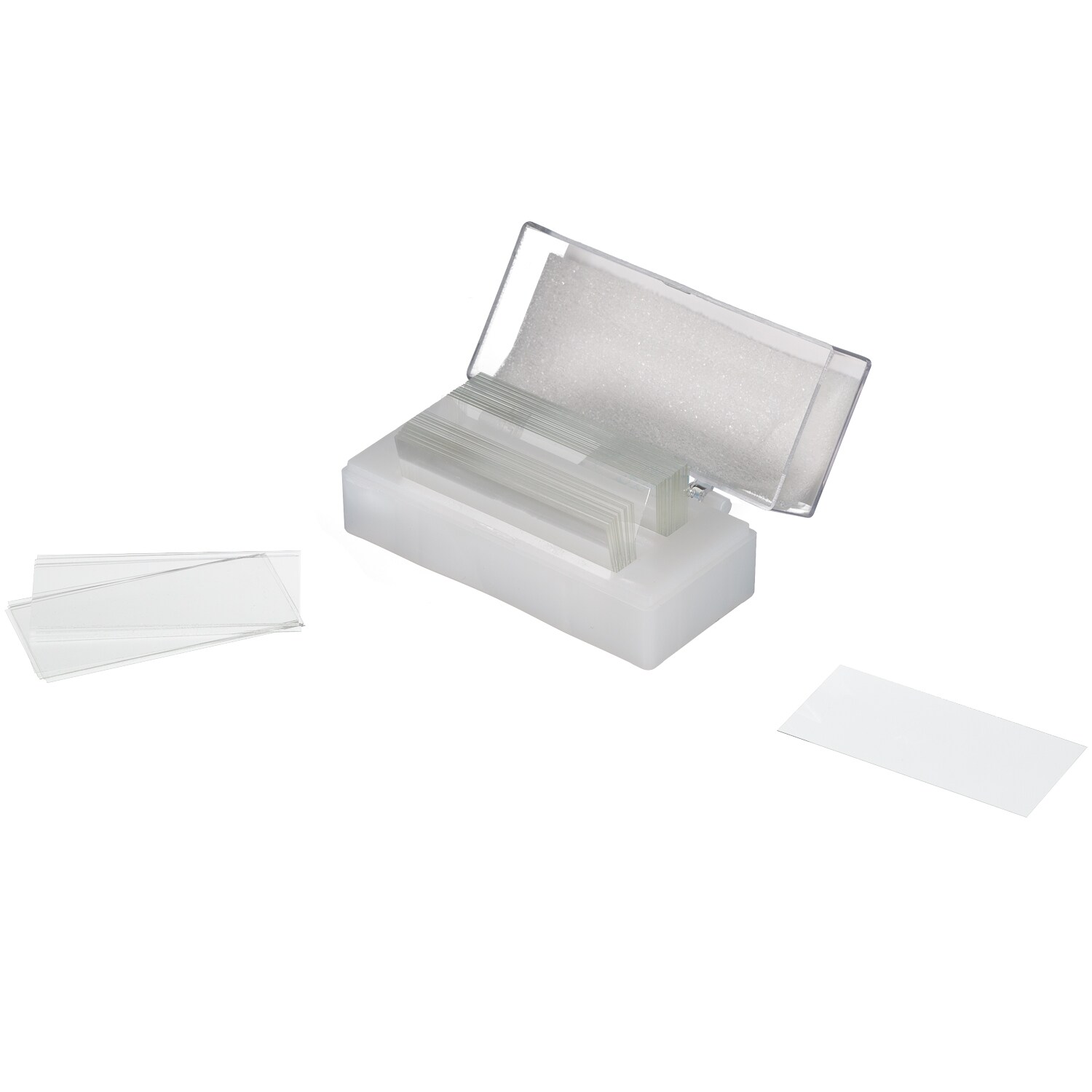 BRESSER 24x50 mm Deckgläser aus Borsilikatglas - 100 Stk.
