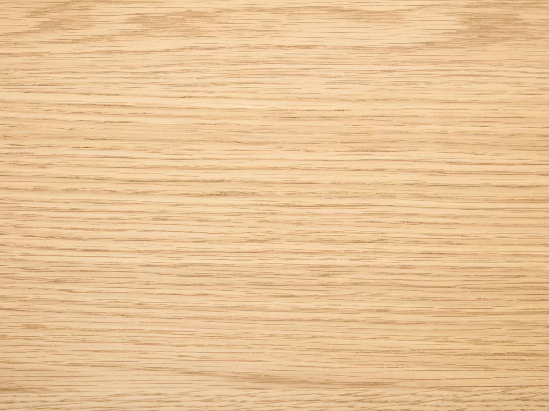 Bureau avec 1 tiroir - Placage chêne - Coloris : Naturel et noir - CARDIONA