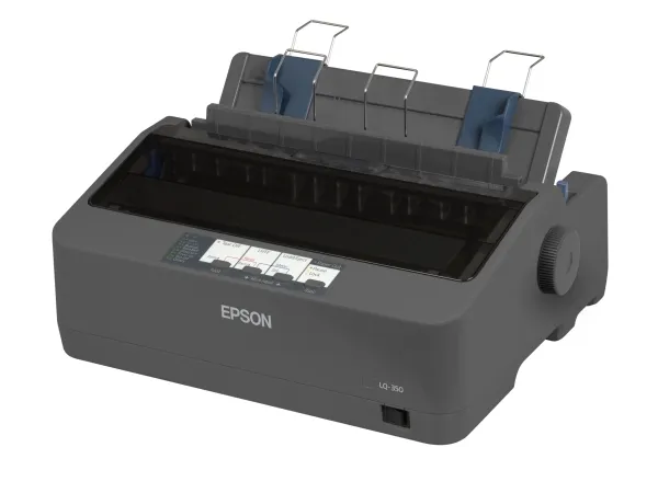 Epson LQ 350 - Printer - S/H - dot-matrix - 24 pin - op til 347 tegn/sek. - parallel, USB 2.0, seriel