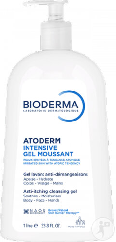 Bioderma Atoderm Intensive Gel Moussant Flacon 1l