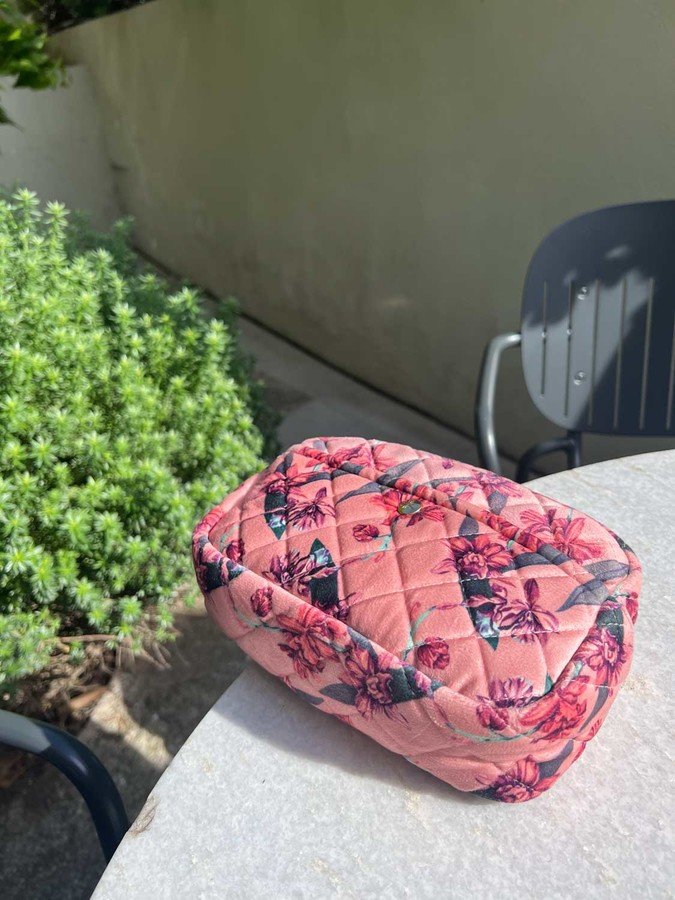 Fan Palm Beauty Bag Flawless Rose Large