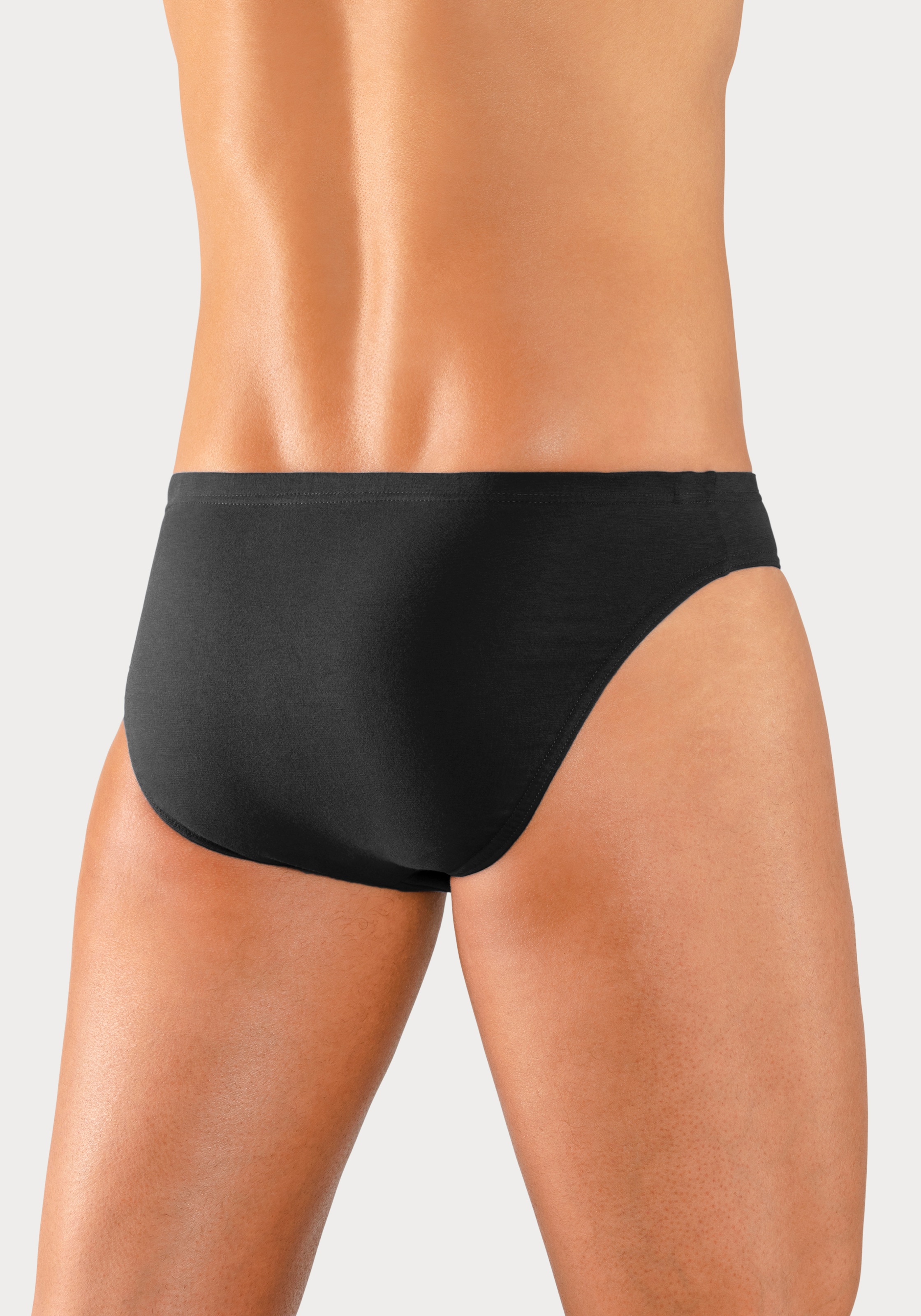 le jogger® Slip, 4 Stk. , schmaler Bund mit Markenlabel