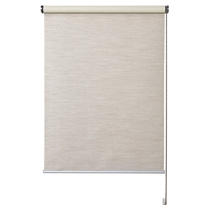 Store enrouleur occultant Colours Ilas polyester crème 60 x 180 cm