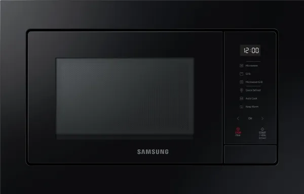 Samsung MG23A7318CK - Mikrobølgeovn med grill - til indbygning - 23 liter - 800 W