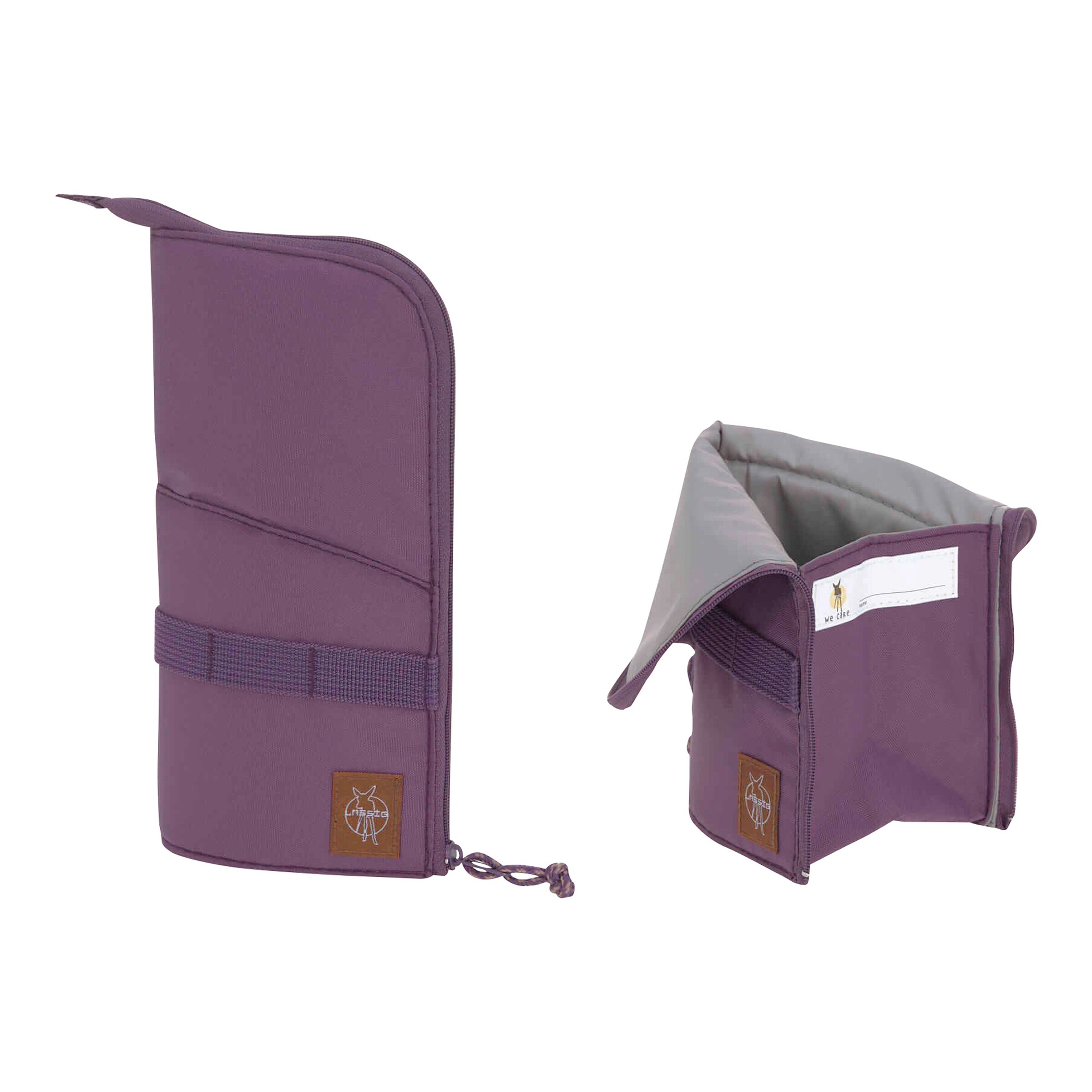 Lässig Schulranzen-Set Boxy Unique 7-tlg. purple