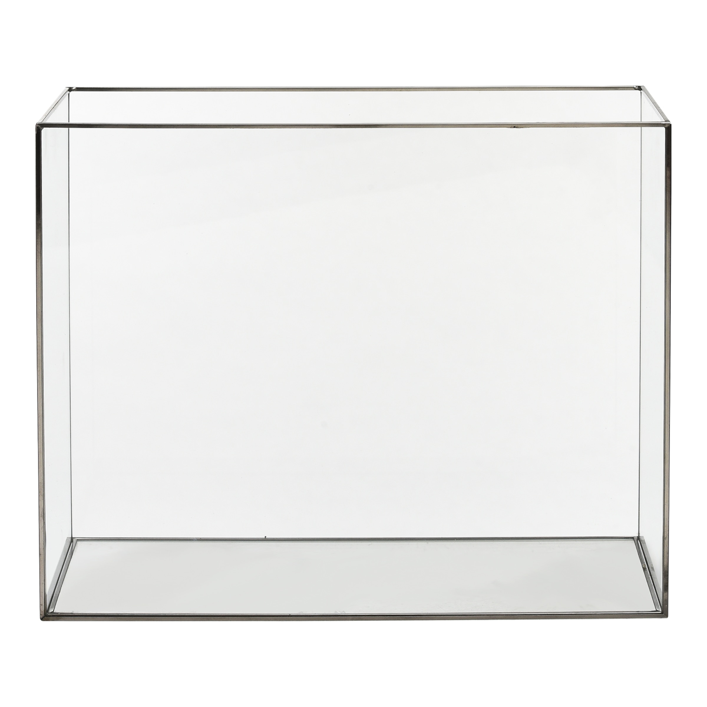 silber, B 35 x H 29 x T 15 cm