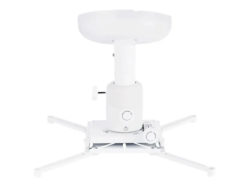 Multibrackets M Universal Projector Ceiling Mount 900-1600 with Fine tune - Monteringssæt (til loftmontering) - for projektor - aluminium - hvid - loftsmonterbar