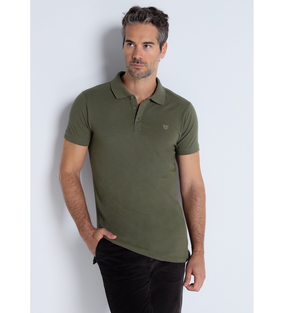 Polo Bendorff Manga Curta Piqué Edição Logo