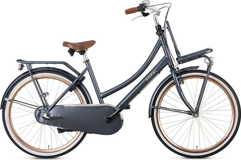 Popal - Daily Dutch Basic+ N3 - Kinder Transportfiets - Petrol Blauw - 26 Inch