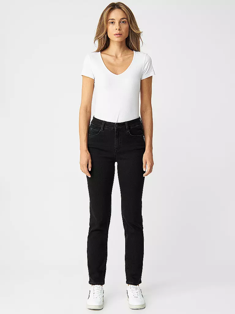 DAWN DENIM Jeans Slim Fit STELLAR schwarz