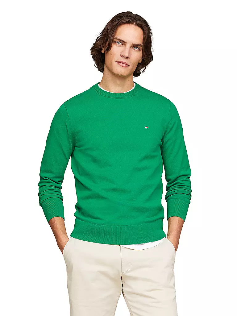TOMMY HILFIGER Pullover 1985 grün