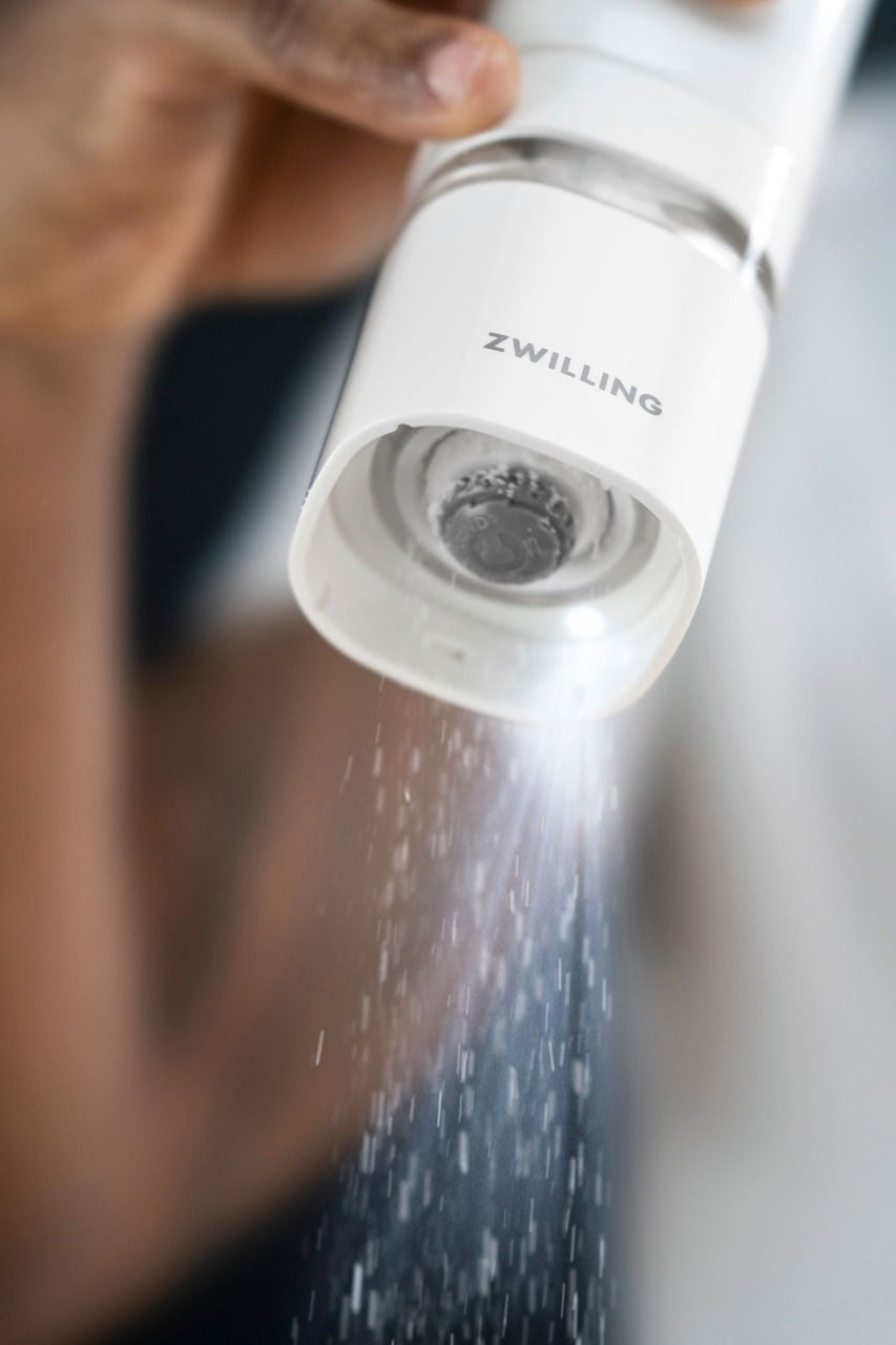 ZWILLING ENFINIGY SILVER Elektrische Pfeffer- und Salzmühle