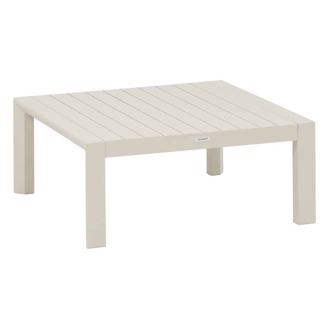 Table basse de jardin carrée ÉVASION Argile