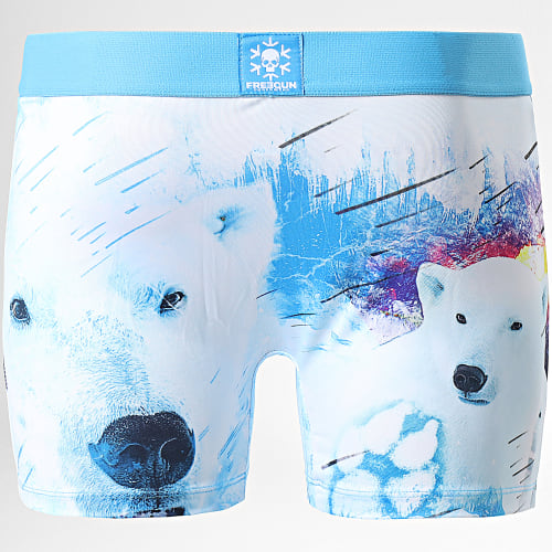 Boxer Polar Bear Blanc