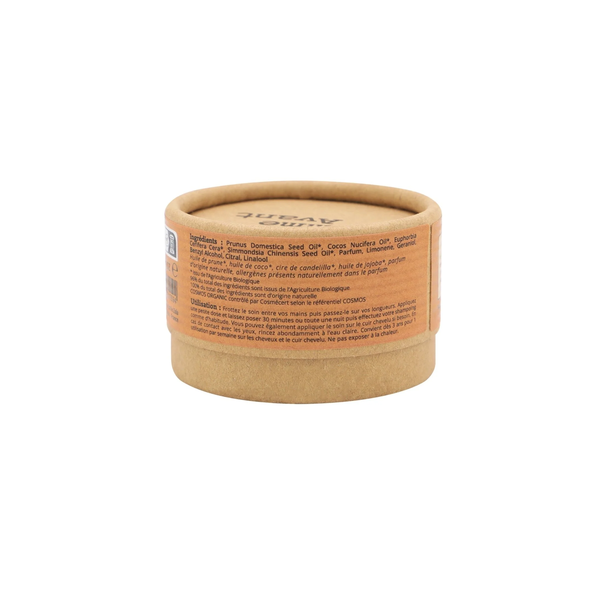 Soin capillaire solide à l'huile de prune - Version 2 - 1 soin capillaire - 50g / Brut sans parfum
