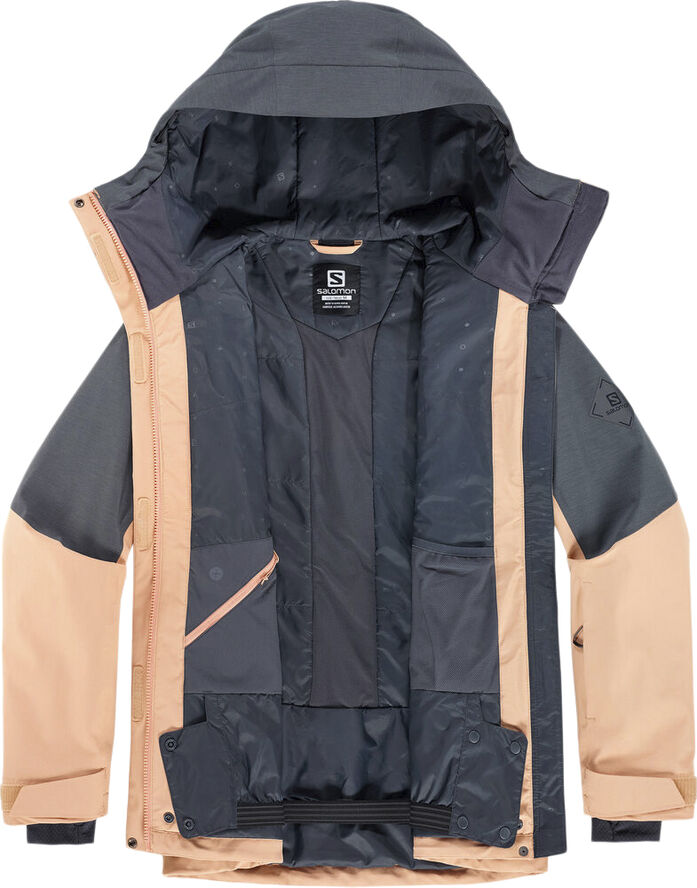 Salomon Proof Light Insulated Skijakke Grå