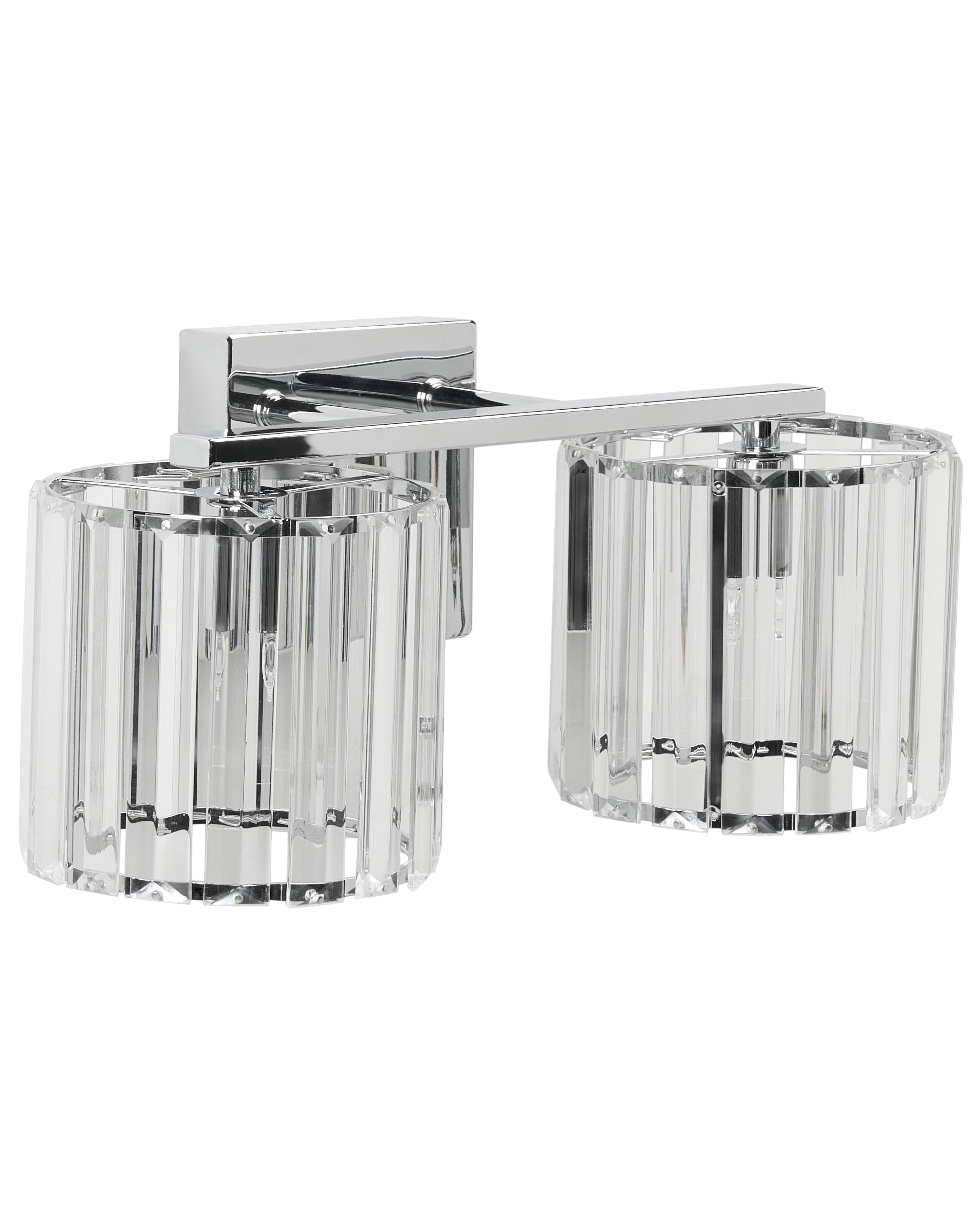 Wandlamp LOURIDO Metaal Zilver