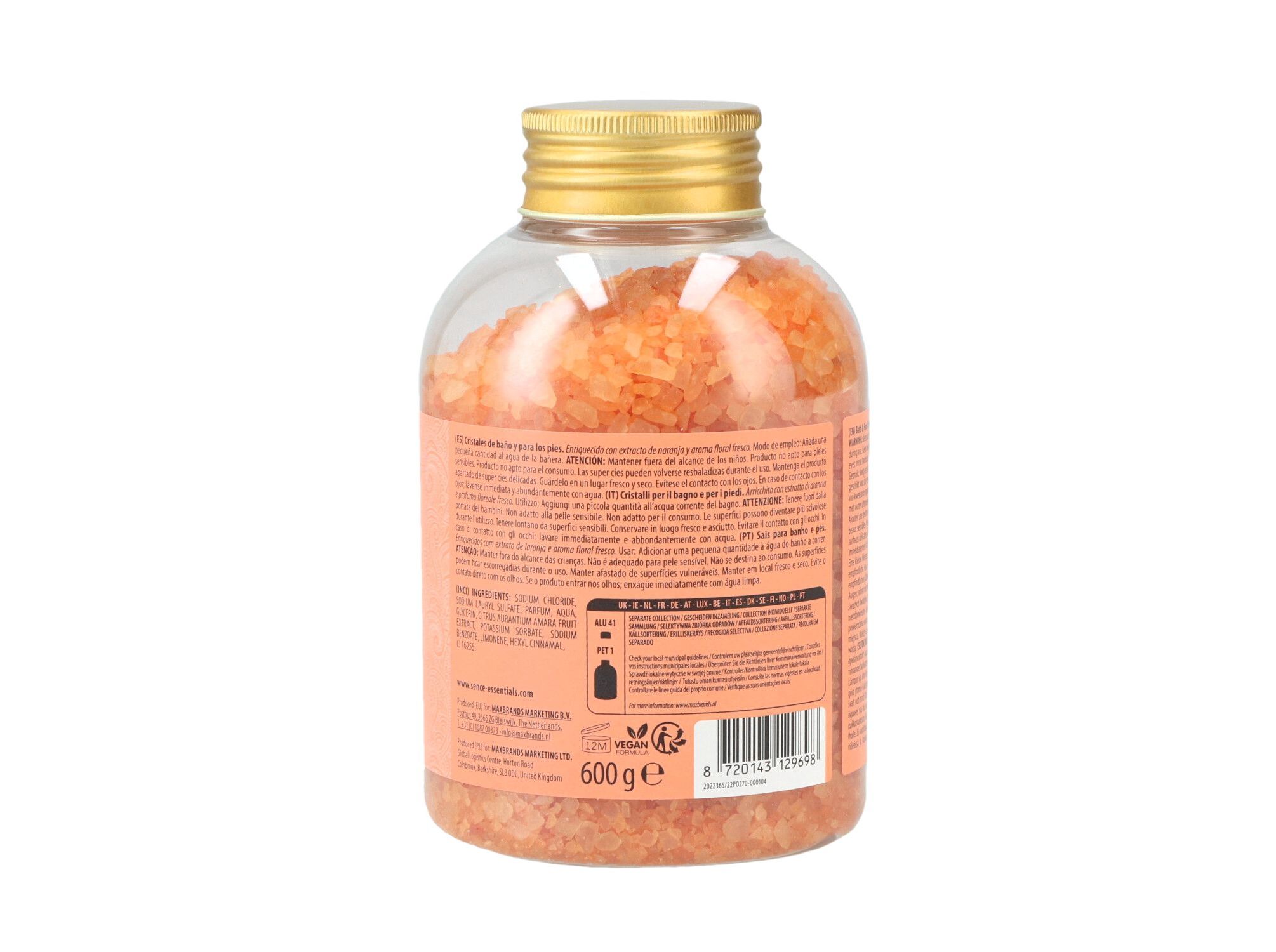 SAIS BANHO SENCE ENERGISE 600GR