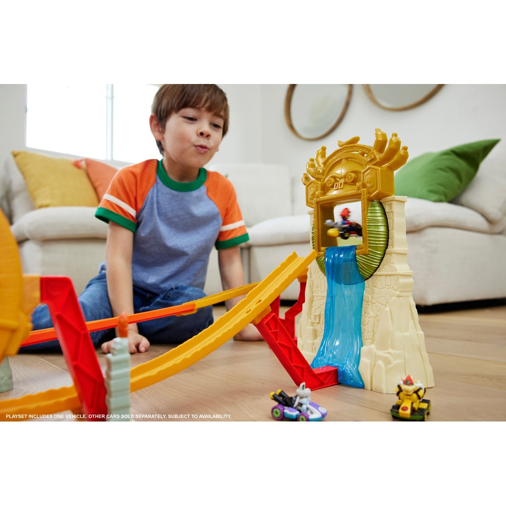 Hot Wheels Super Mario Movie Dschungelkönigreich Rennstrecken-Spielset