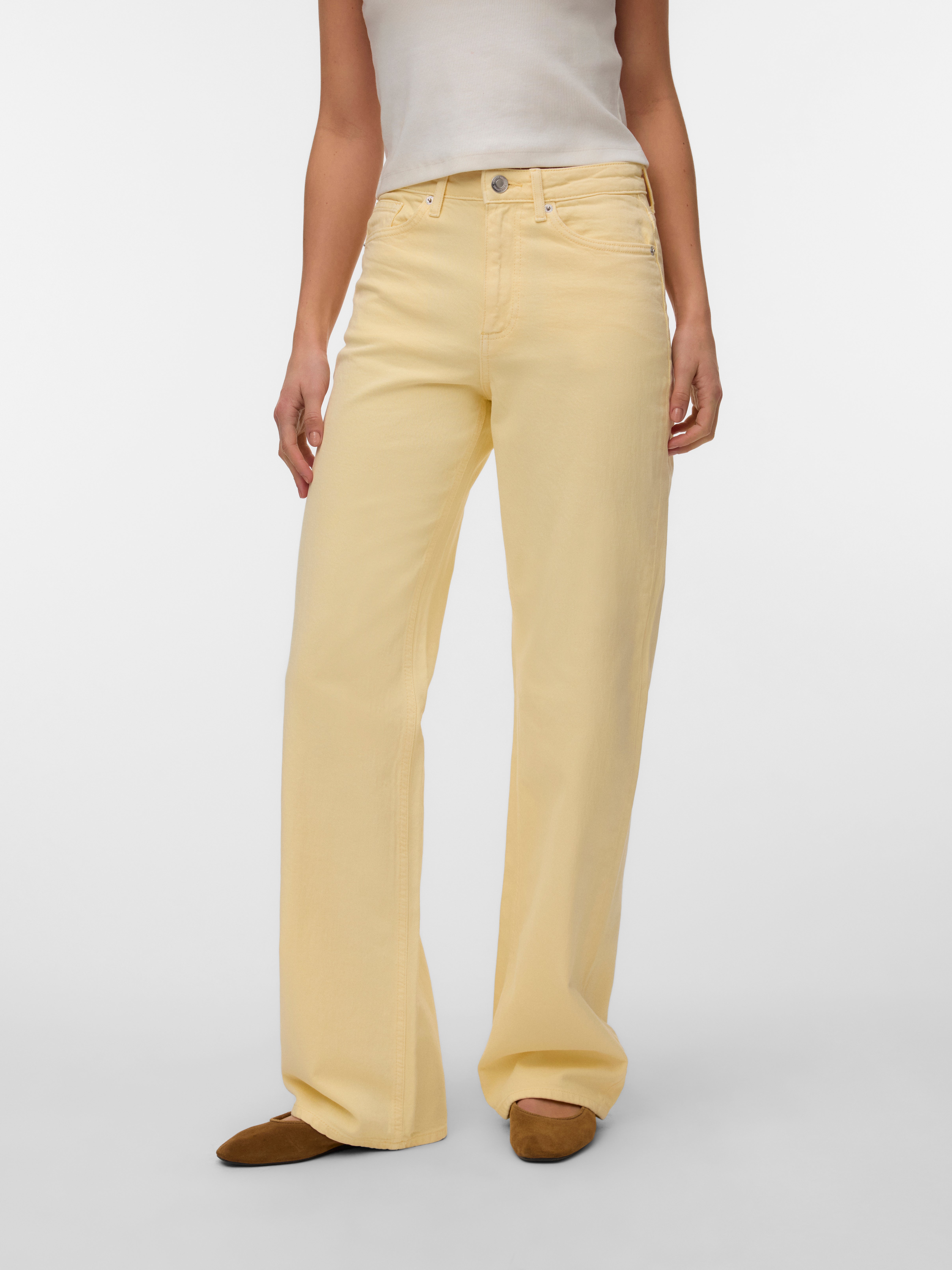 VMTESSA High rise Wide leg fit Jeans
