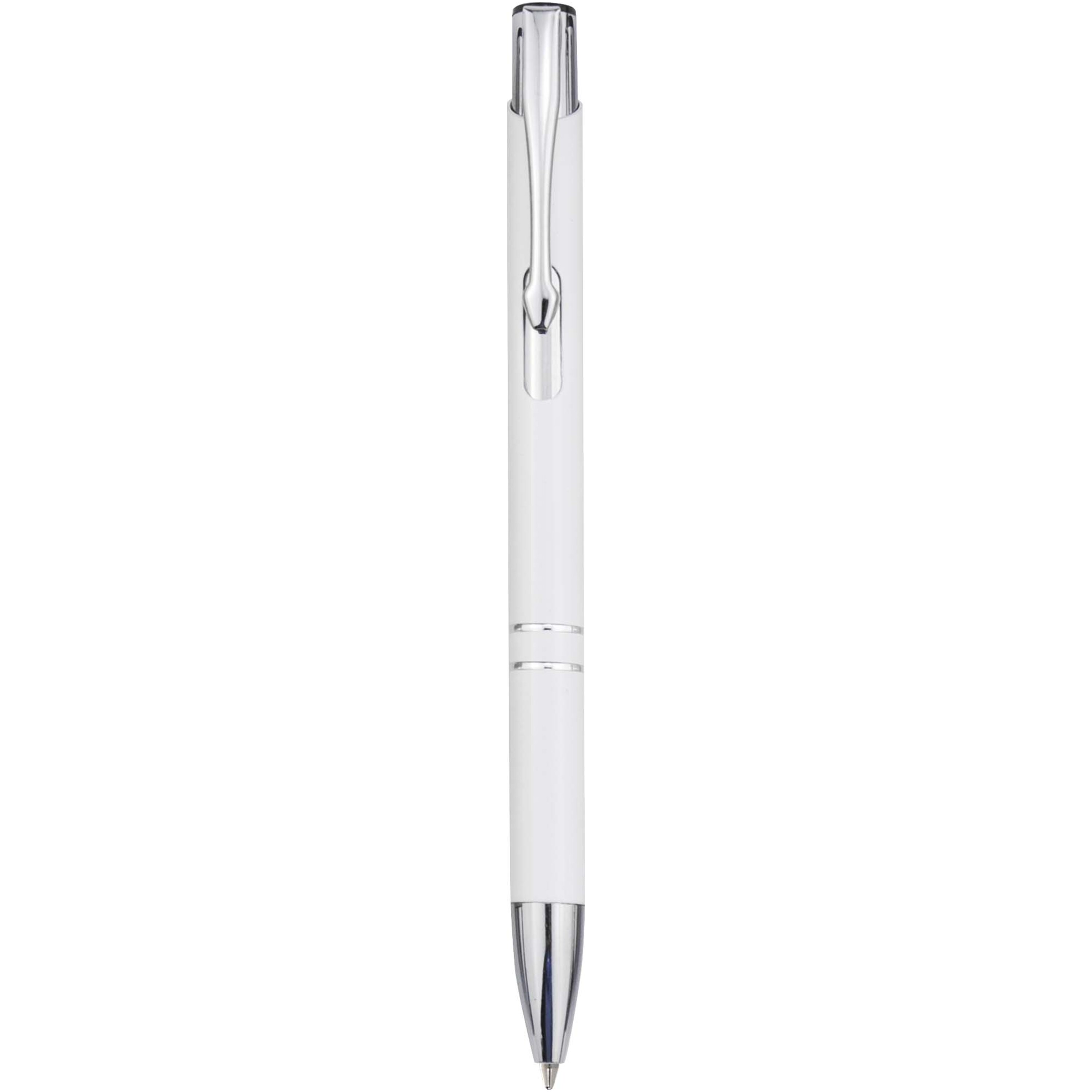 PF Concept 107984 - Stylo bille en aluminium recyclé Moneta (encre bleue)