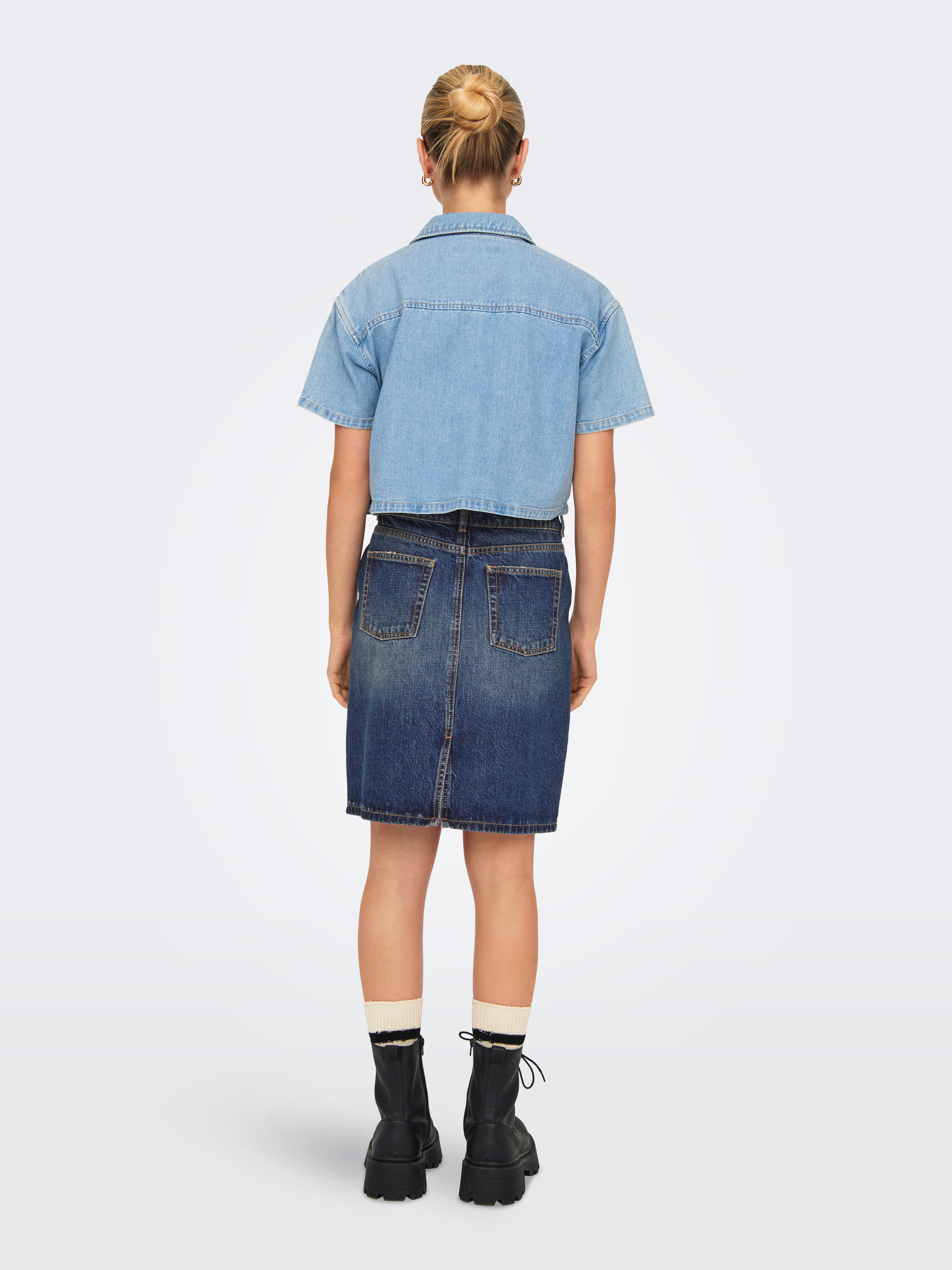 ONLJACKY Jeansrock Medium Blue Denim