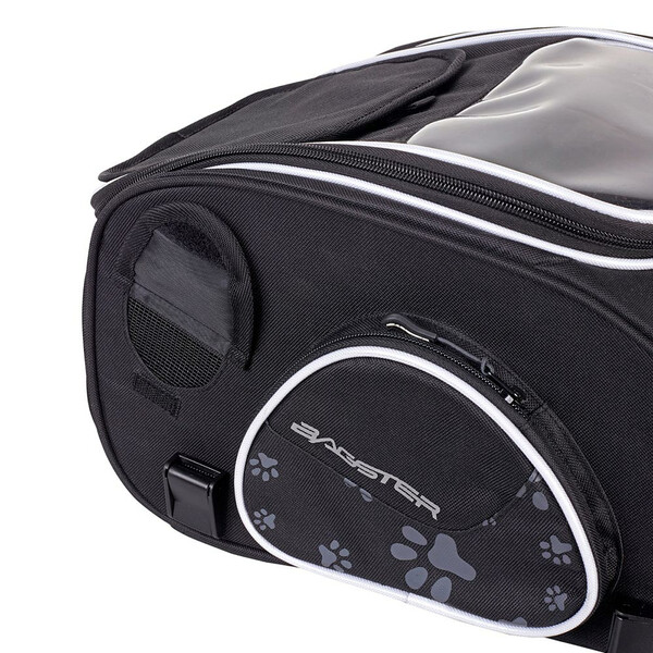 Bagster - Sacoche de réservoir pour animaux Mini Puppy Noir