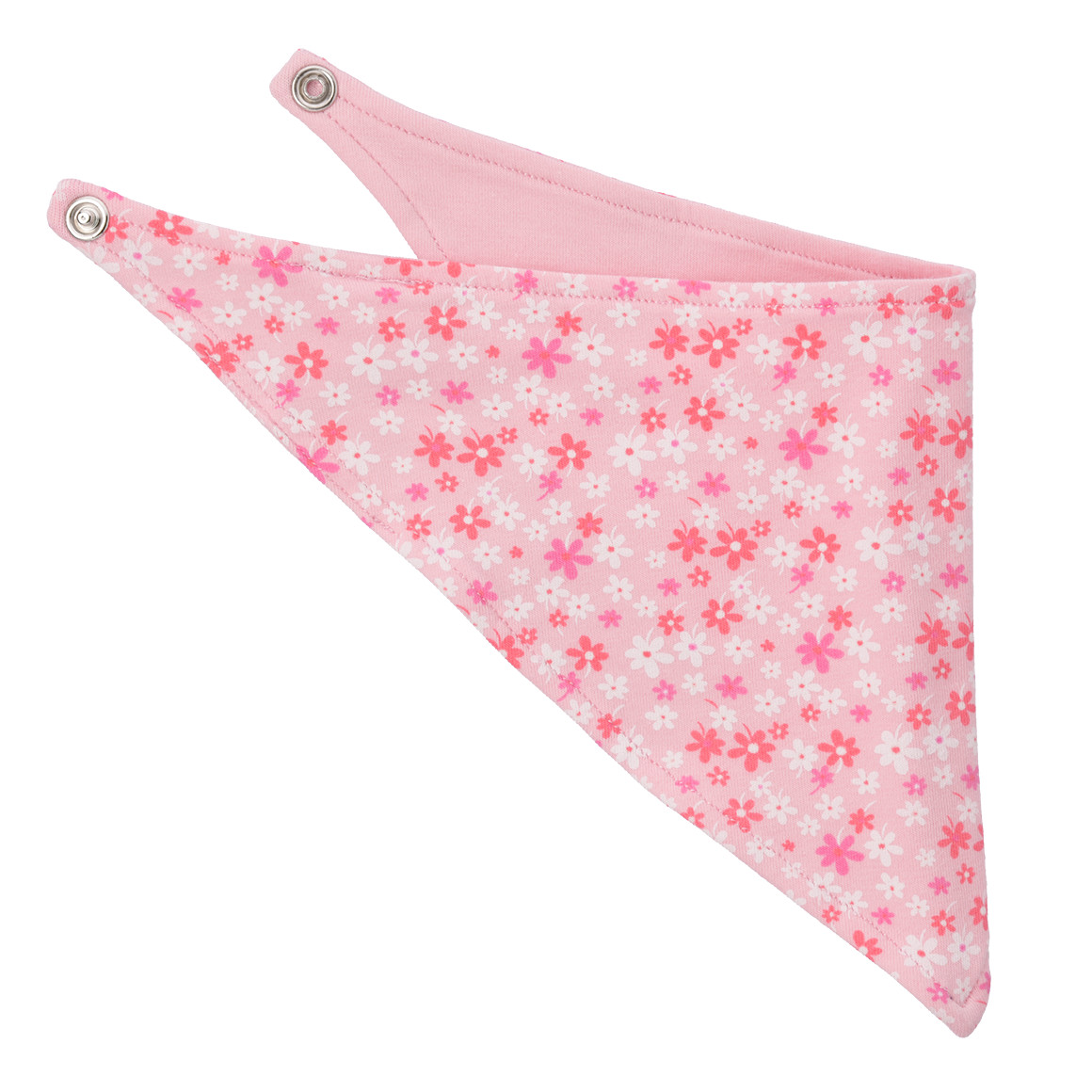 Topomini Baby Bandana mit Blumen-Print rosa