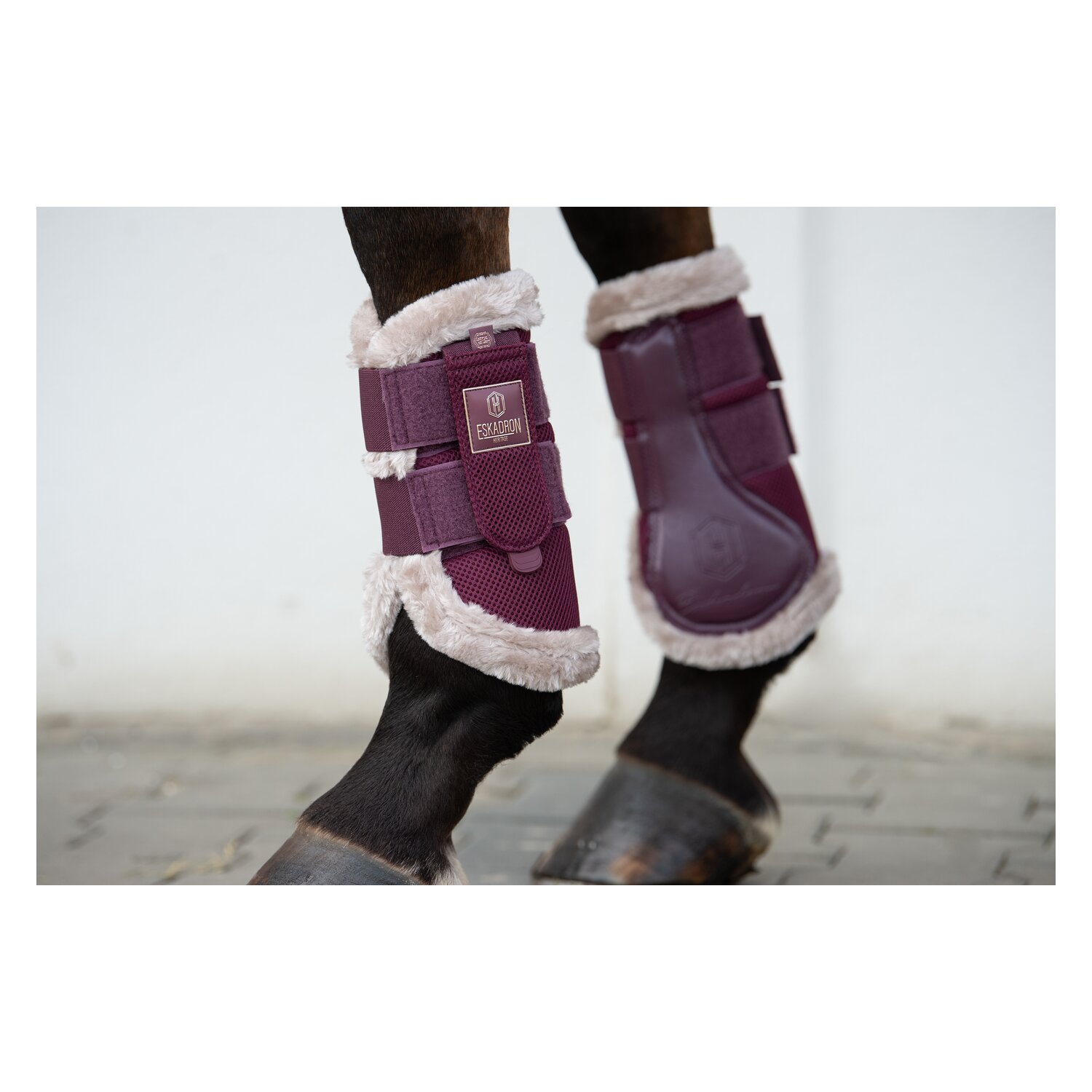 ESKADRON Heritage Gamaschen Mesh - cassis