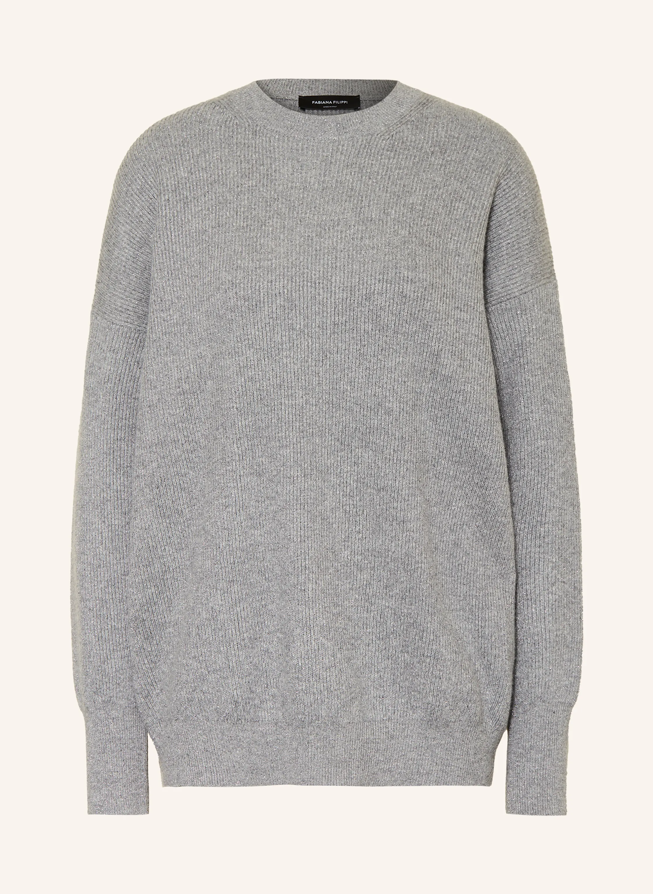 FABIANA FILIPPI Pullover mit Glitzergarn
