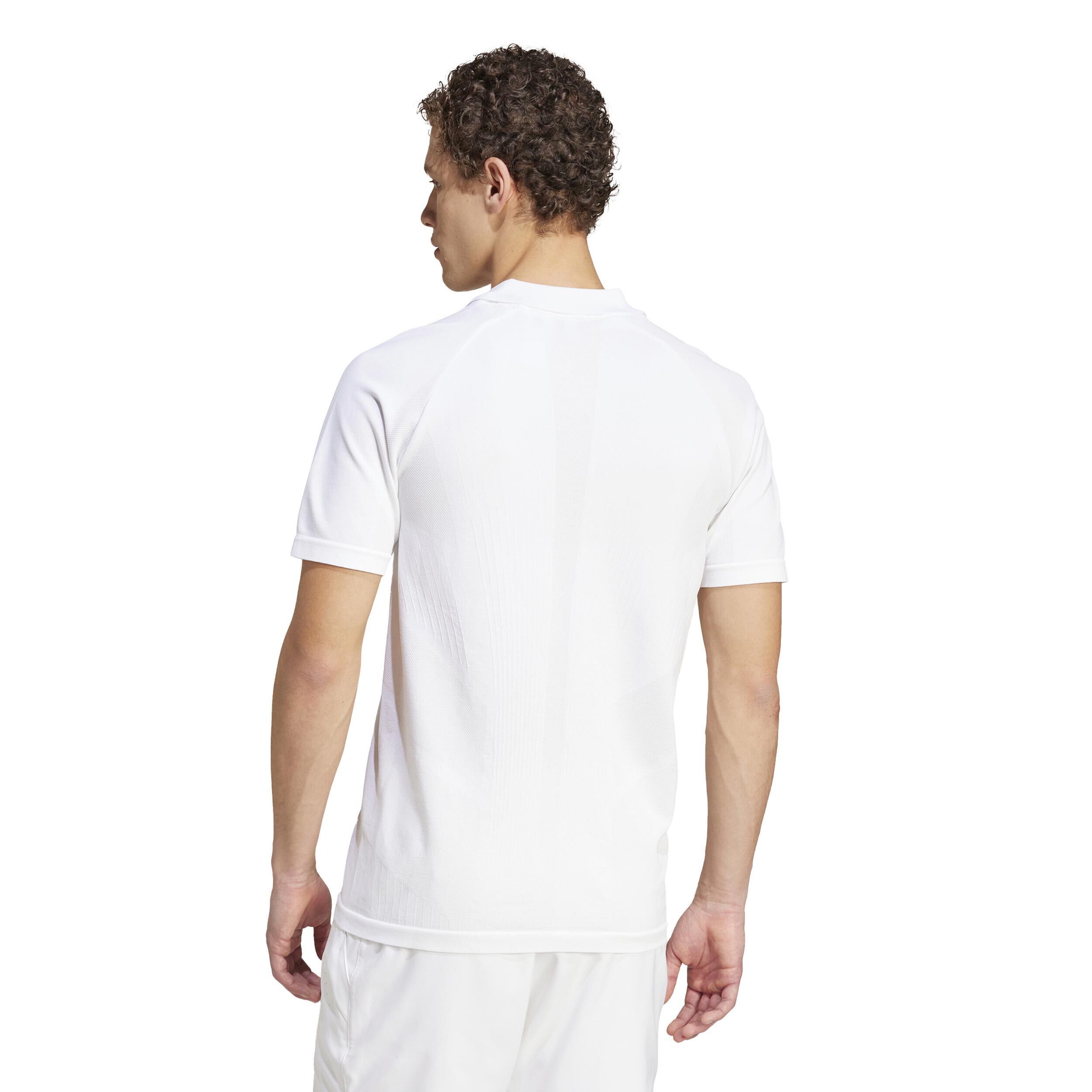 adidas Seamless Pro Polo Hommes - Blanc