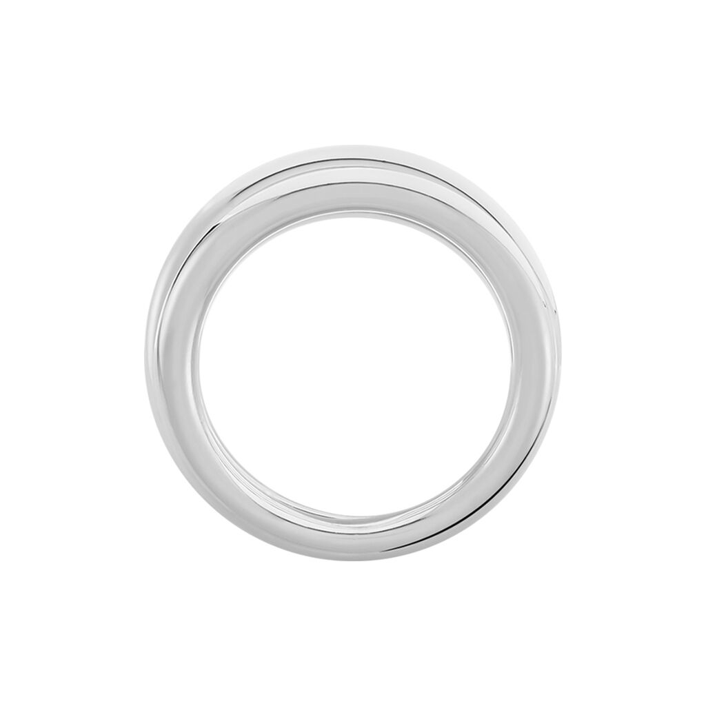 Bague Adeau Acier Blanc