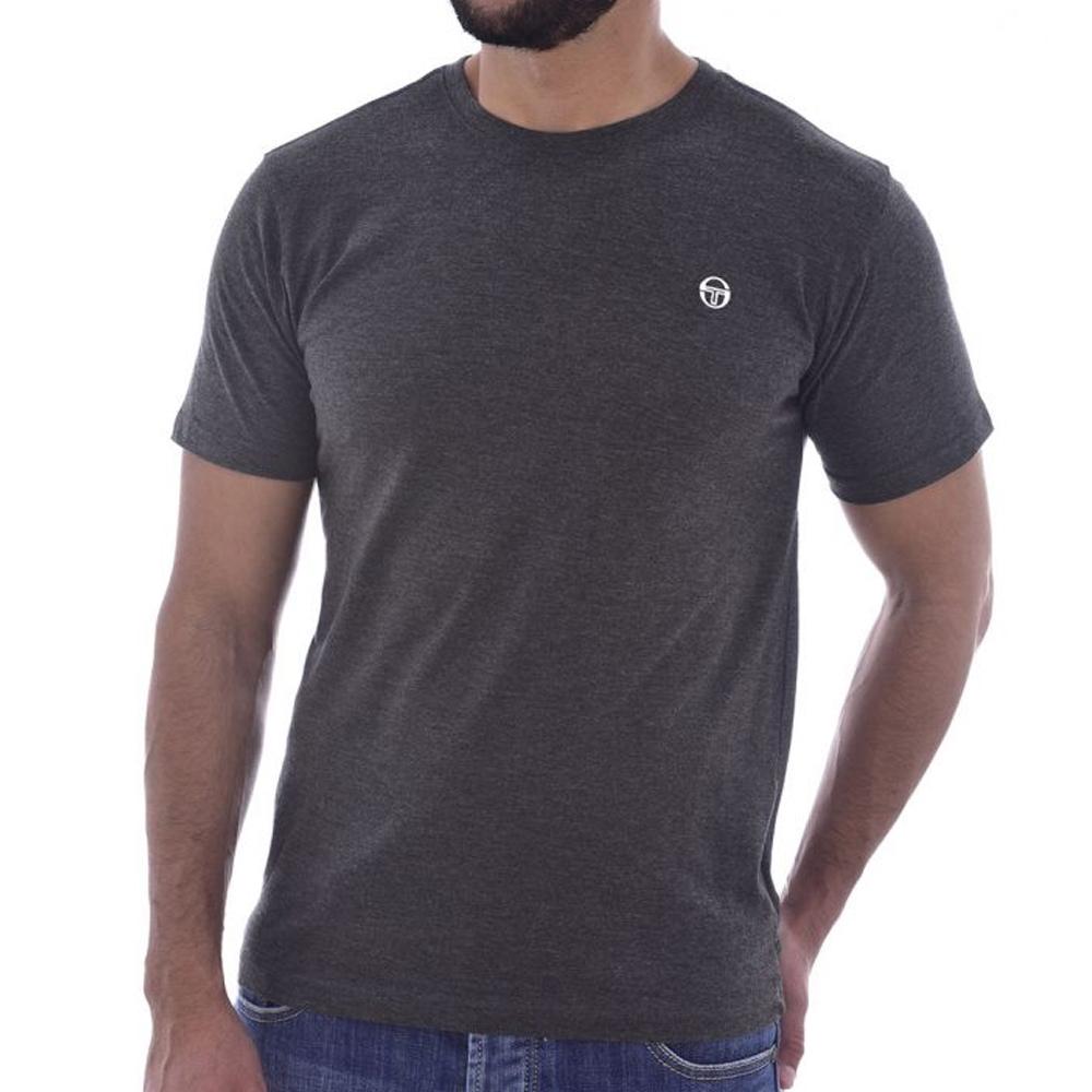 Sergio Tacchini T-shirt Gris Foncé Homme Sergio Tacchini Iconic