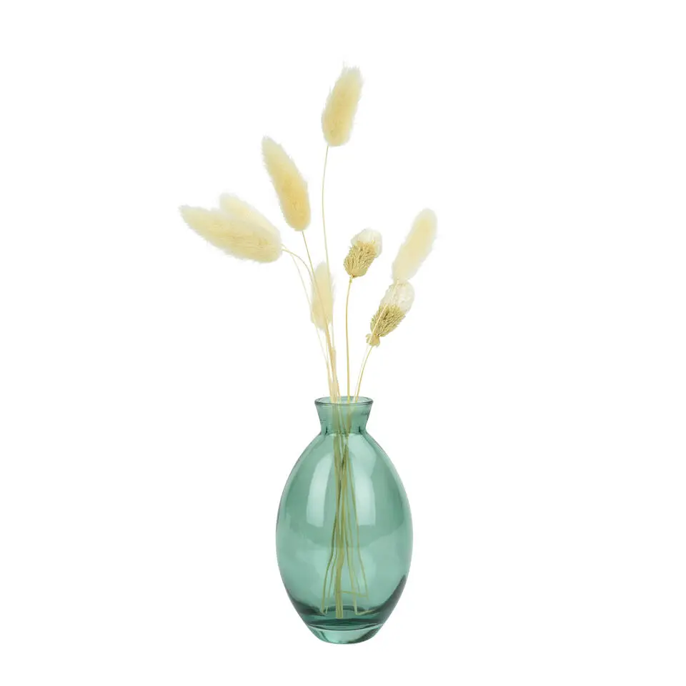 QUVIO Vazen set van 3 - Glas - Groen
