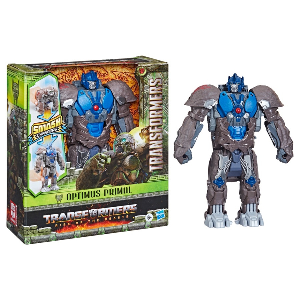 Transformers: Rise of the Beasts Smash Changer 23cm Optimus Primal Actionfigur