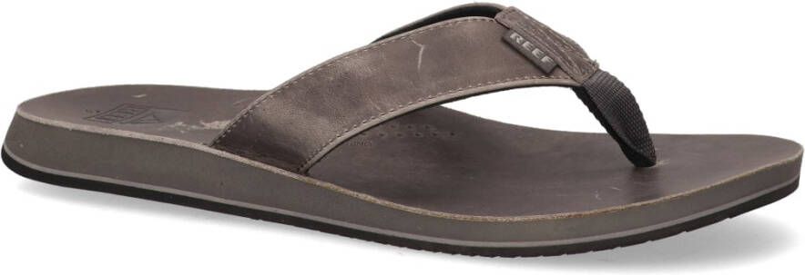 Reef Drift Classic Slipper Donkergrijs Zwart