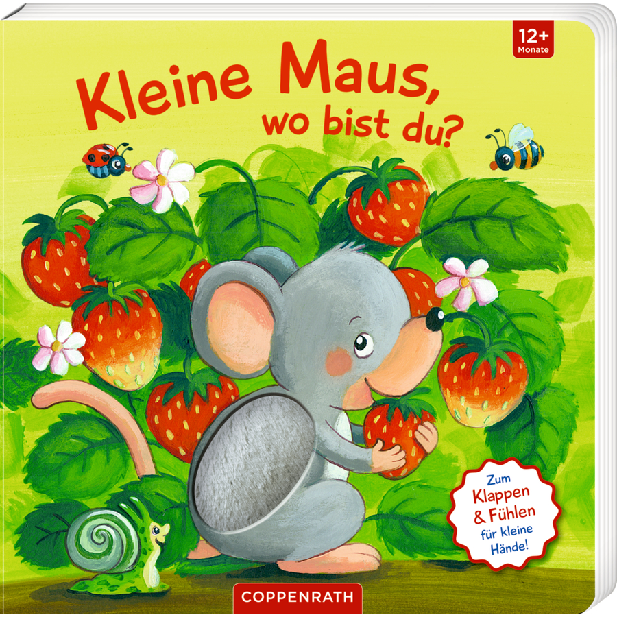 COPPENRATH Mein 1. Guckloch-Fühlbuch: Kleine Maus, wo bist du? (Fühlen&begreifen)
