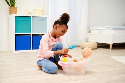New Born Baby Badekar med Dusj