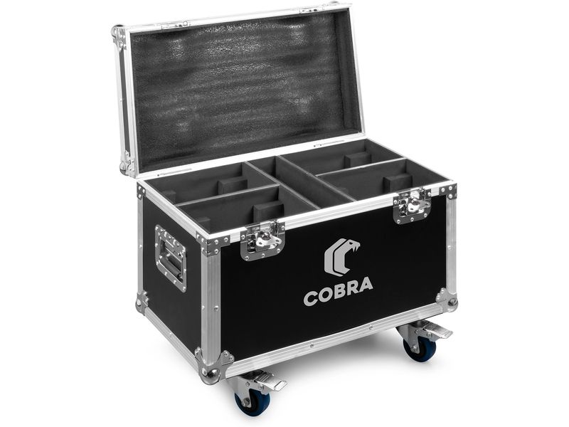 BeamZ Flightcase FC4COBRA Flightcase für 4x Moving Heads der Cobra-Serie