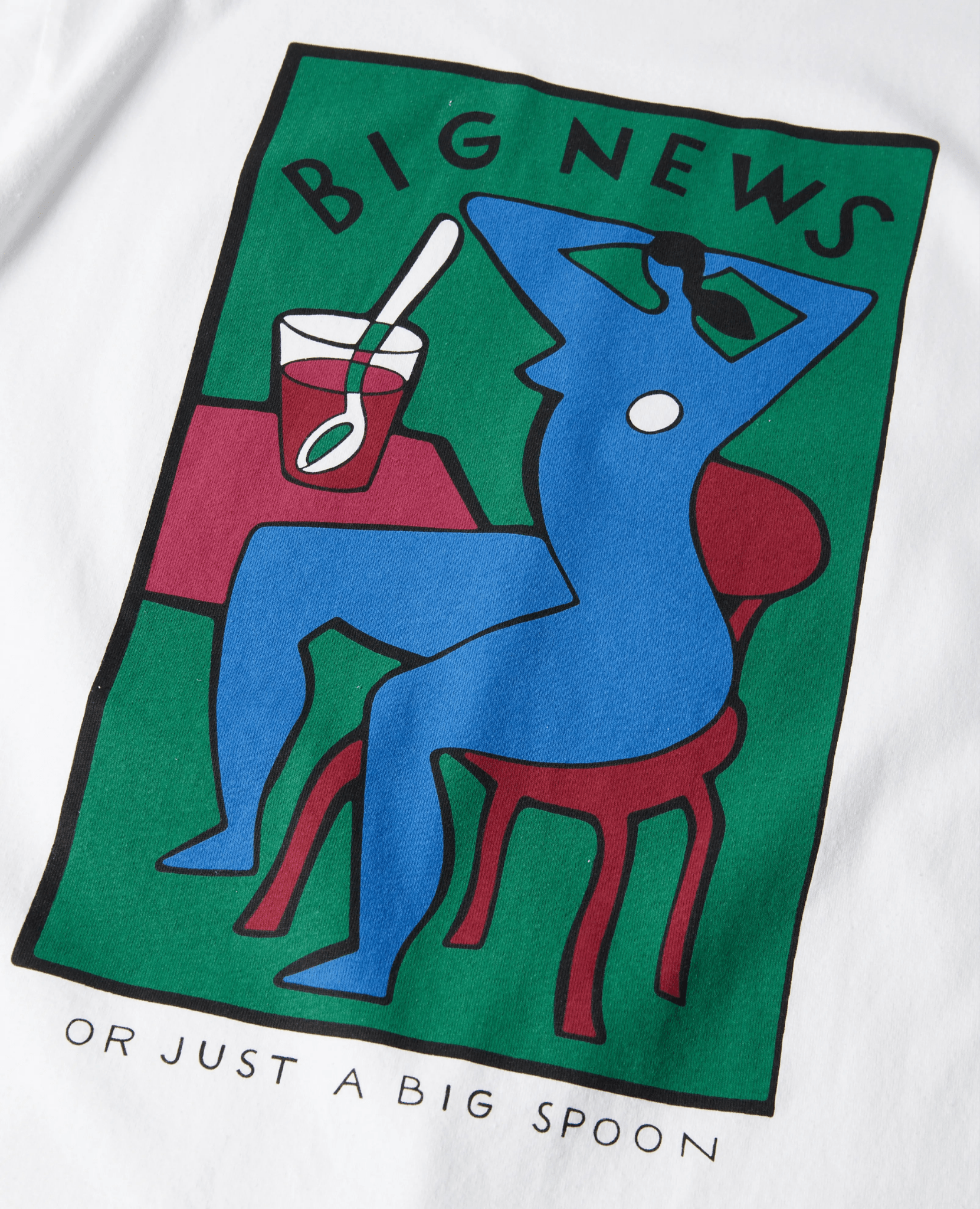 ByParra Big News T-shirt (White)