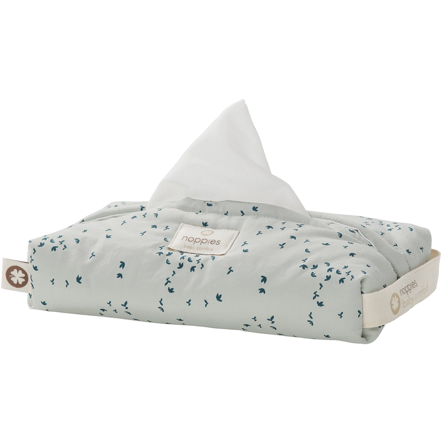 Noppies Bezug für Feuchttücher Botanical Puritan Gray
