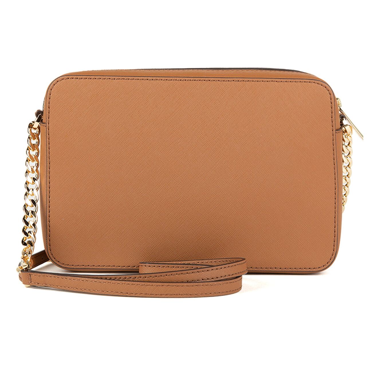 Michael Kors Sac bandoulière en Cuir Jet Set L  camel/marron - 23x16x6 cm