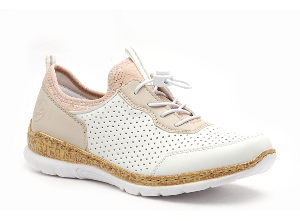Rieker basses femme n4286 blanc