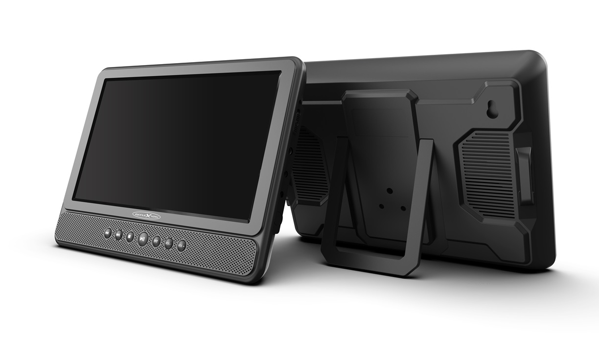 Reflexion DVD1052N hoofdsteun Twin Monitor met DVD-speler