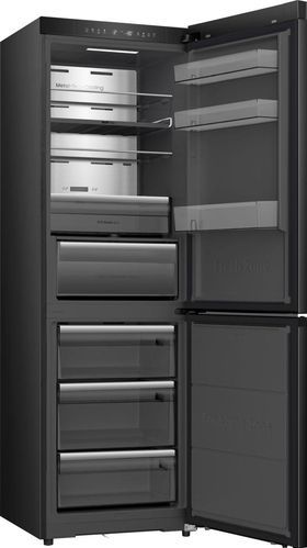 Hisense - RB5K330GSFC - Koelkast met Diepvries - RVS - Onderste Koeling