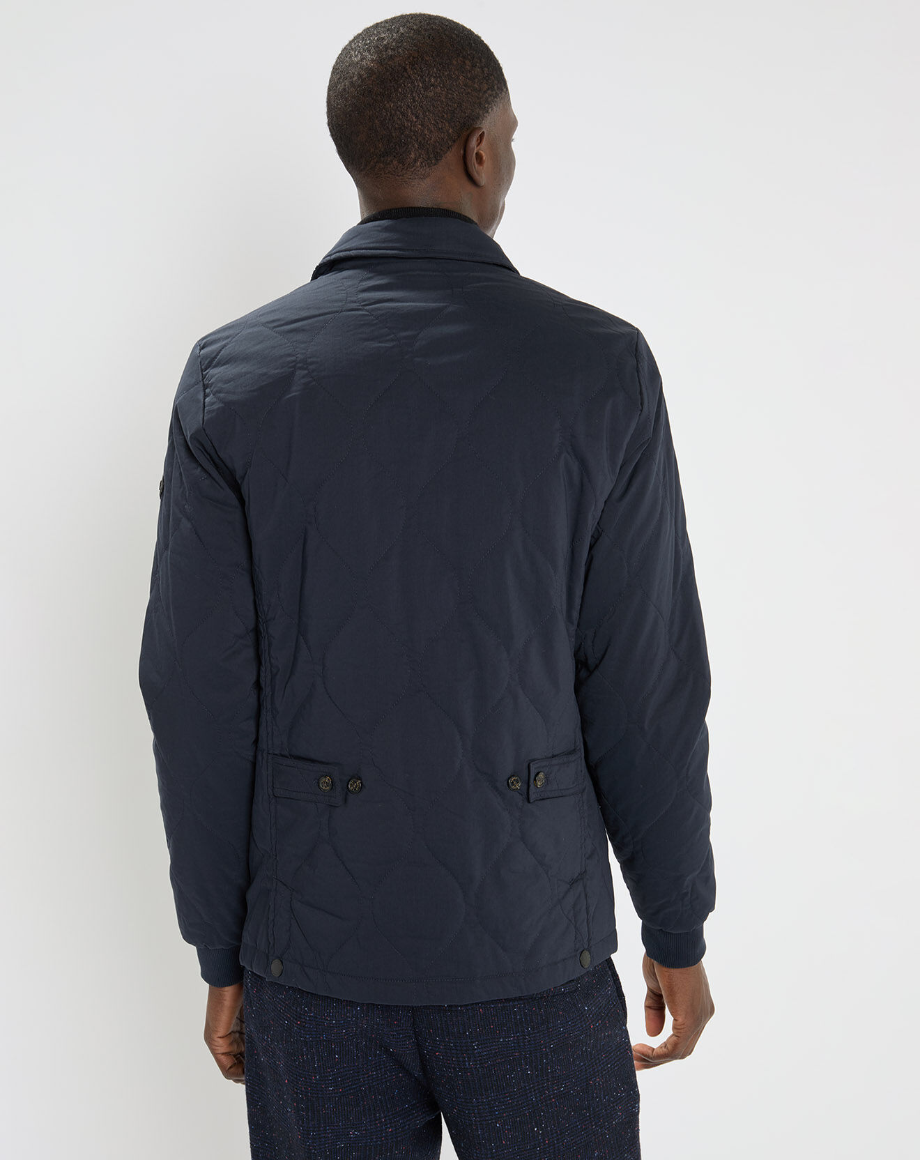 Scotch & Soda Veste matelassée bleu marine