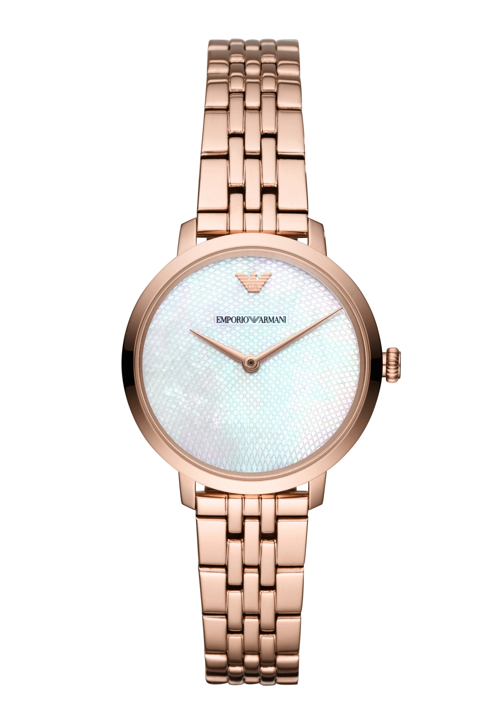 Emporio Armani Modern Slim Damenuhr Roségold AR11158