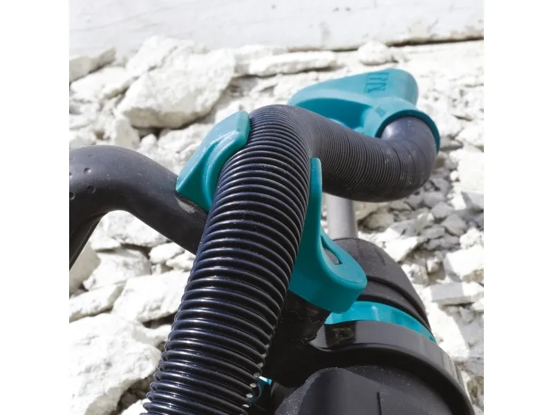 Makita - Støvekstrations-påsætningssæt - længde: 1500 mm - for Makita DHR400PG2U, DHR400ZKU, HM1213C, HM1214C, HR006GZ; XGT HR006GZ